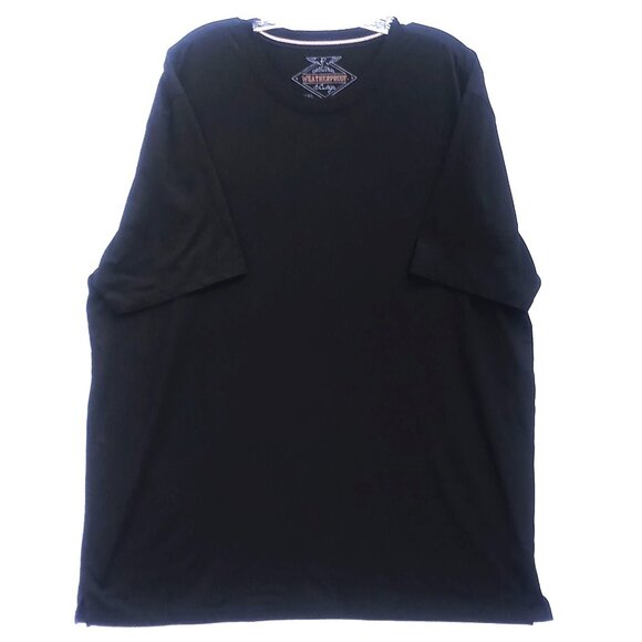 Weatherproof Original Vintage Men's Shirt XXL Black Short Sleeve T-Shirt - Picture 1 of 6